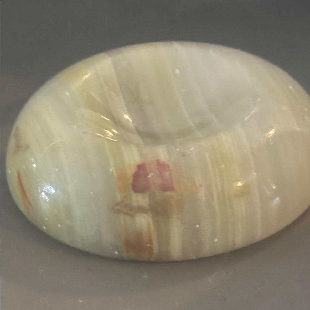 Polished Green Onyx Sphere holder-Final sale- - Picture 3 of 7